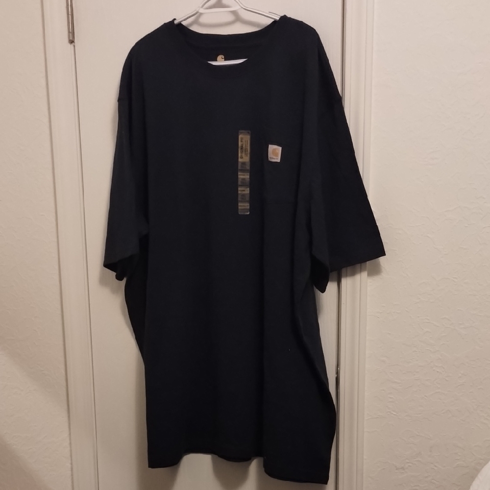 Carhartt Navy Short-Sleeve Work Tee